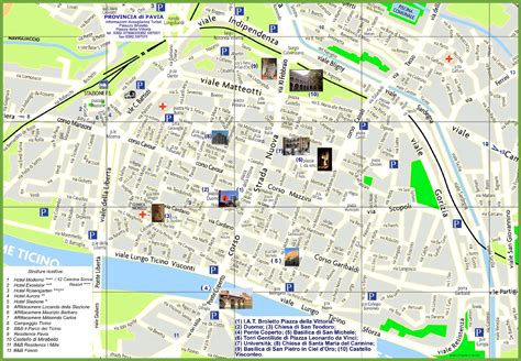 pavia italy map.